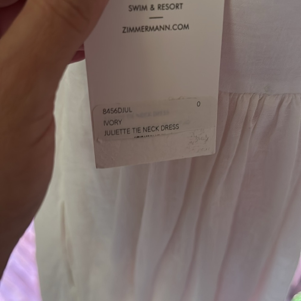 NWT ZIMMERMANN JULIETTE DRESS - Picture 10 of 11